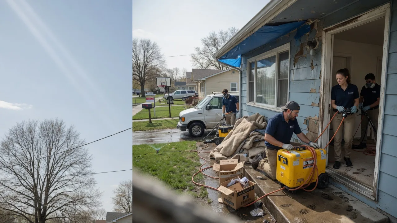 Basement Flood Cleanup in Whick, KY near me
